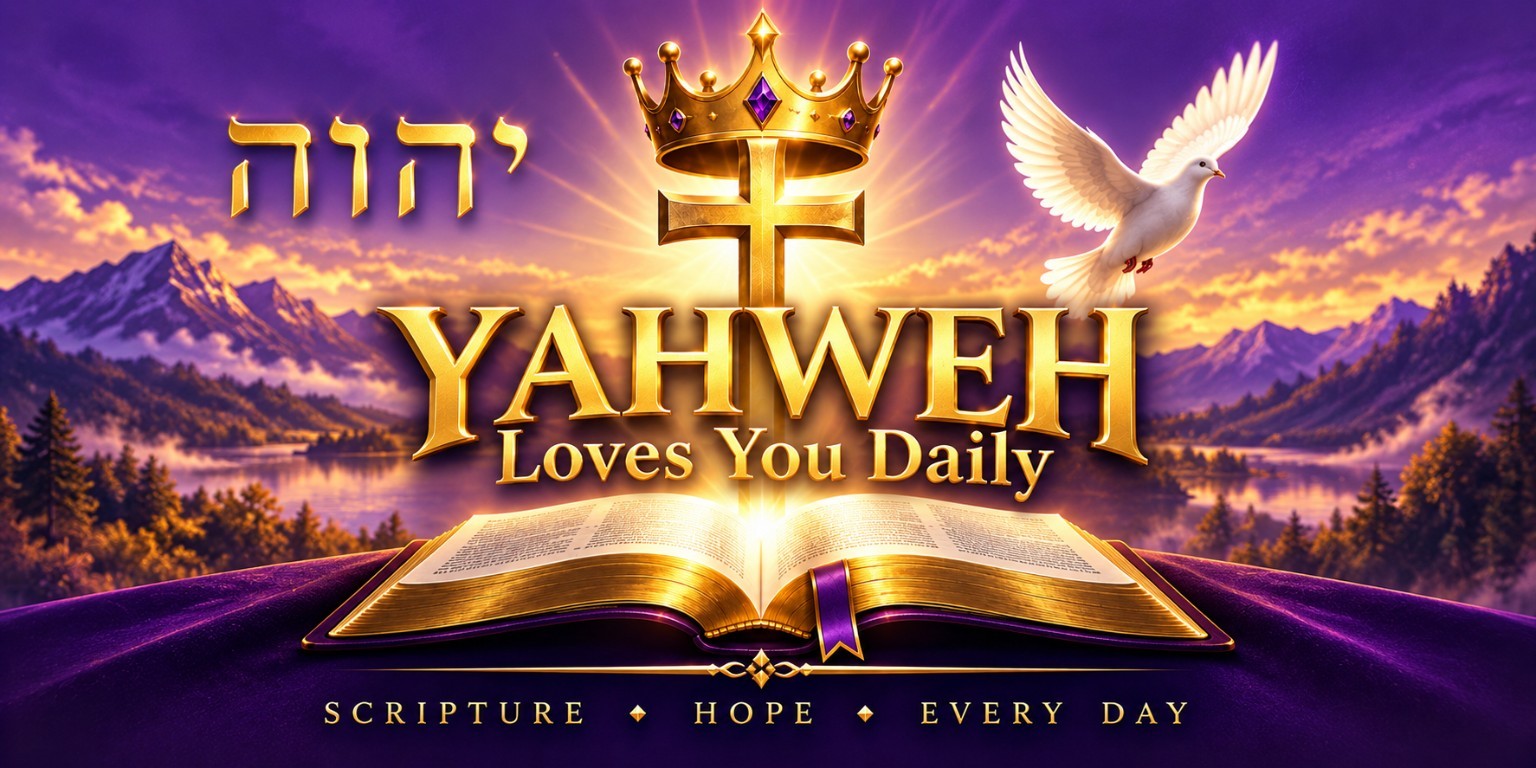 YAHWEH Loves You Daily — Scripture, Hope, Every Day
